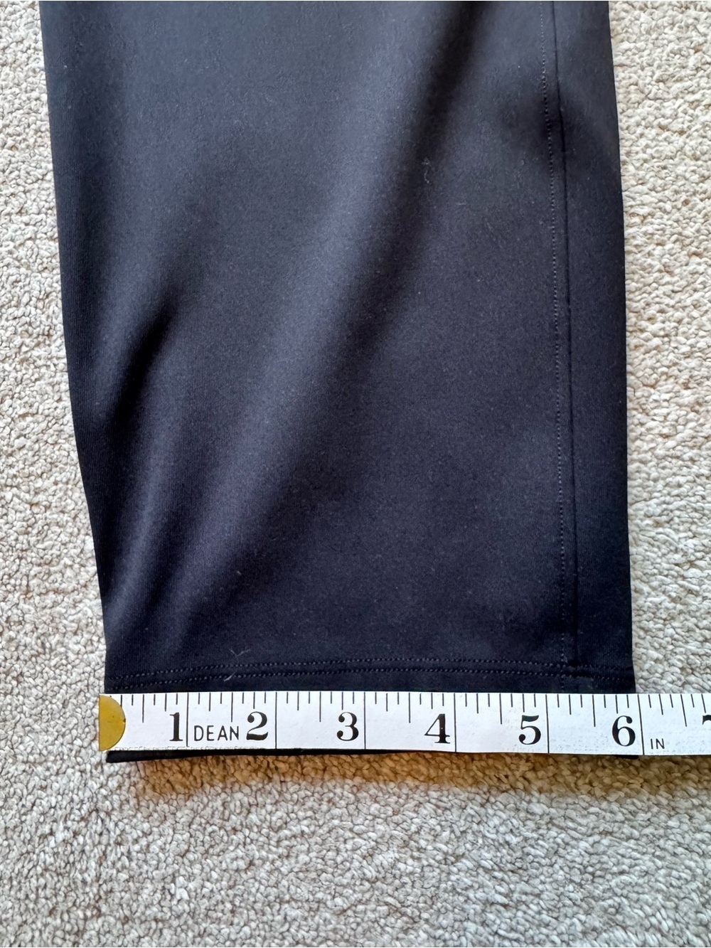 Women’s Lululemon On The Fly Pants Size 6 Black 27” Inseam Luxtreme - Picture 12 of 15